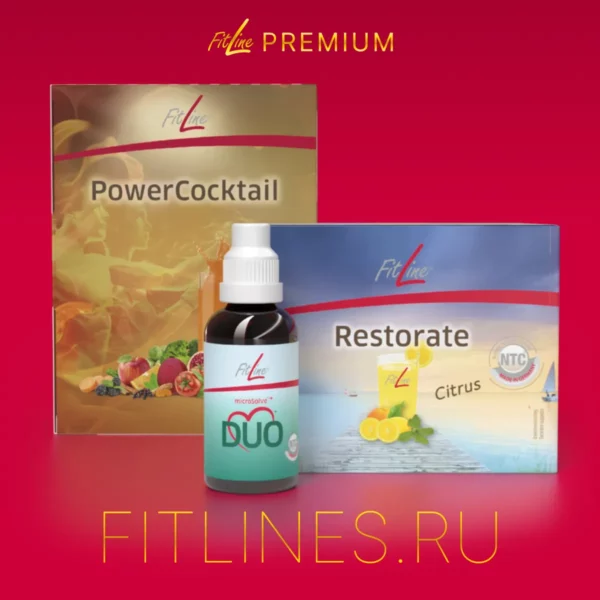 Оптимальный набор (PowerCocktail + Restorate Citrus + microsolve Heart Duo)